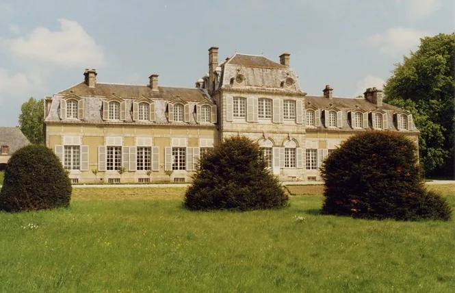Le château avant la réfection de la toiture