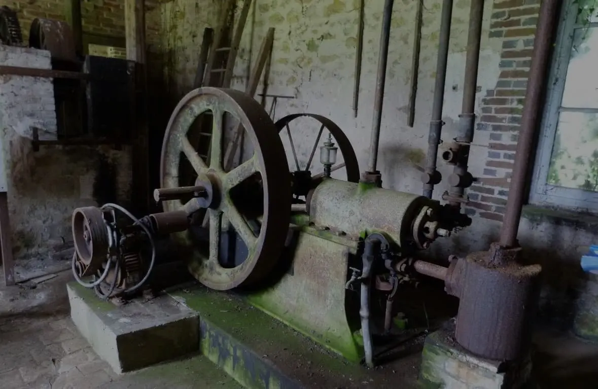 Moteur gazogène monocylindre